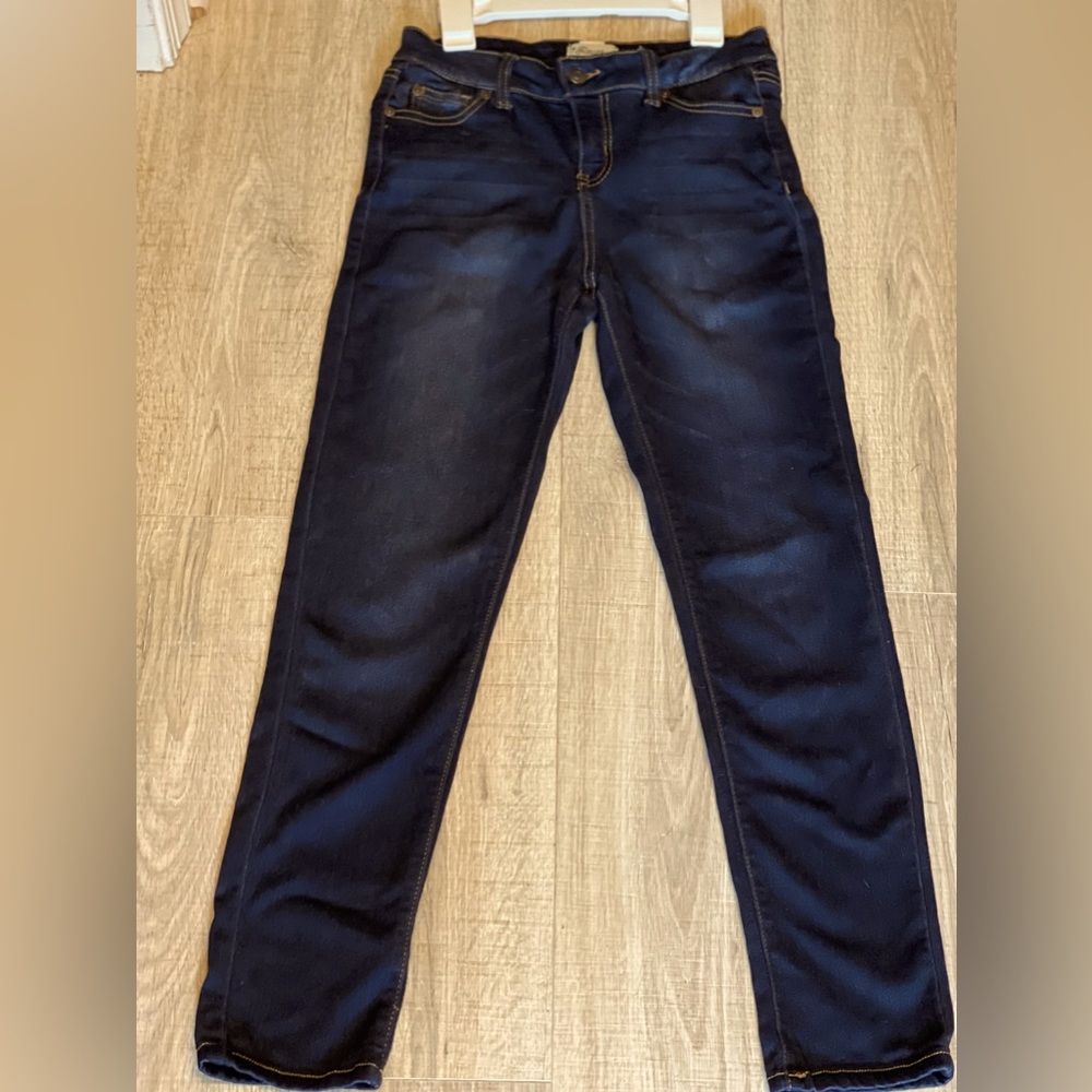 Brand New Girls Mid Rise Skinny Dark Wash Jeans